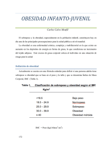 obesidad infanto-‐juvenil - Anales de la Real Academia Nacional de