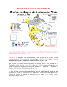 Monitor de Sequía de América del Norte