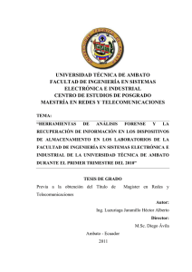 universidad técnica de ambato facultad de ingeniería en sistemas