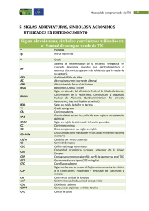 Manual de compra verde de Tecnologías de la Información y la