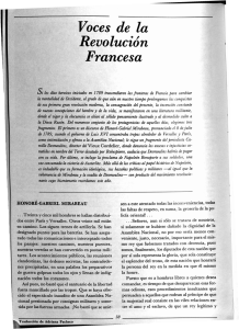 Voces de la Revolución Francesa - Revista de la Universidad de
