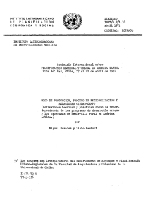 V - Comisión Económica para América Latina y el Caribe