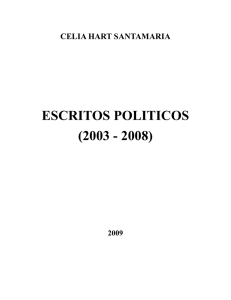 escritos politicos (2003 - 2008) - Kaos. Internacional