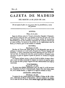 Gazeta de Madrid - Núm. 98, 26 de julio de 1808