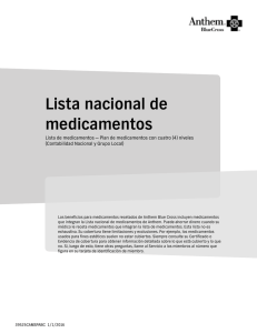 Lista nacional de medicamentos