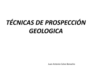 Tema 15. Técinas de prospección geológica