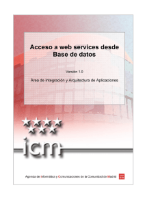 Manual de Acceso a webservice desde base de datos