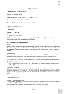 ficha técnica - Agencia Española de Medicamentos y Productos