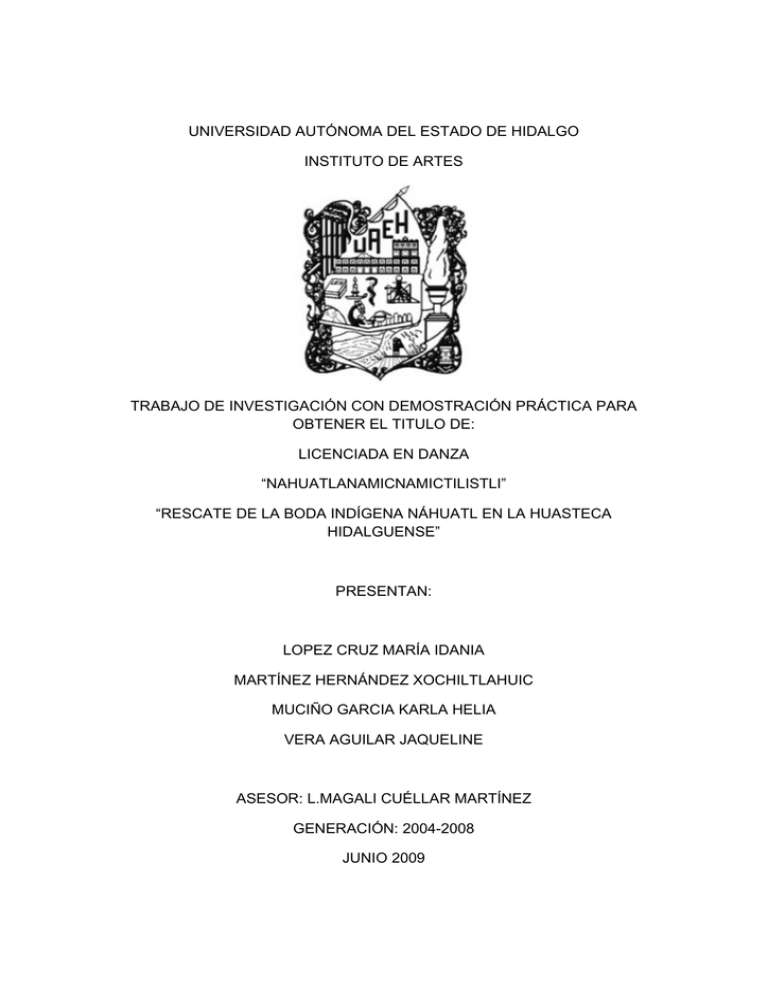 Rescate de la boda - Universidad Autónoma del Estado de
