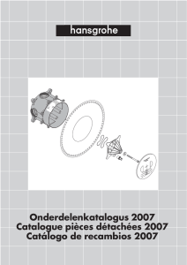 Onderdelenkatalogus 2007 Catalogue pièces