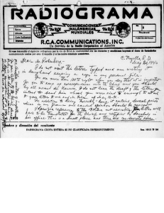 Telegram to Mr. Rosenberg - JDC