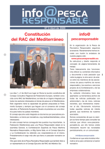 Constitución del RAC del Mediterráneo info