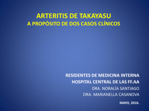 Arteritis de Takayasu Caso clínico
