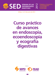 Curso práctico de Avances en Endoscopia, Ecoendoscopia
