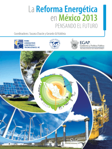 La Reforma energética en México 2013