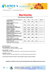 Bariloche - Sciara Viajes