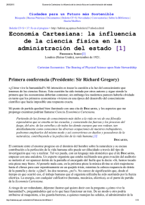Economía Cartesiana: la influencia de la ciencia
