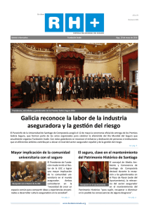 Galicia reconoce la labor de la industria aseguradora y la gestión