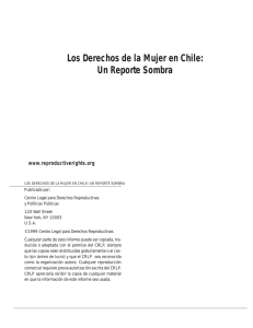 Los Derechos de la Mujer en Chile: Un Reporte Sombra