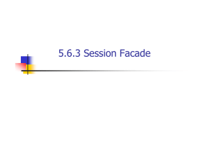 Apartado 5.6.3: Session Facade