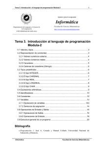 Introducción al lenguaje de programación Modula-2