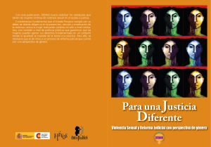 Libro para una justicia diferente. Violencia sexual y reforma judicial