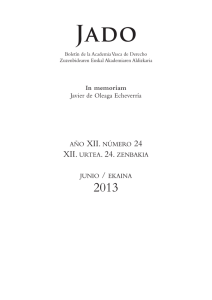 Boletín 24 - AVD · ZEA · Academia Vasca de Derecho