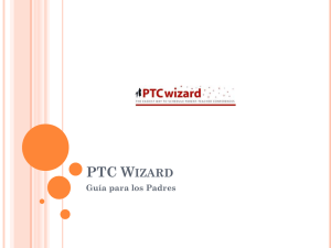 PTC Wizard Parent Guide Spanish
