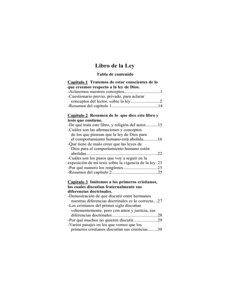 Libro de la Ley