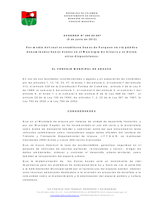 Acuerdo N° 200.02.007 del 2012