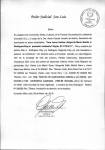 Edicto Vera Juana - Poder Judicial de la Provincia de San Luis