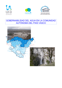 Gobernabilidad del Agua en la Comunidad Autónoma del Pais Vasco