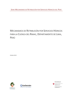 mecanismos de retribución por servicios hídricos