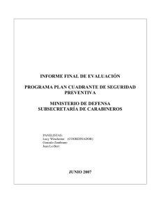 informe final de evaluación programa plan