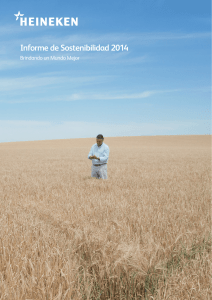 Informe de Sostenibilidad 2014