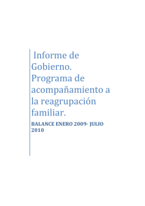 Informe de gobierno, enero 2009
