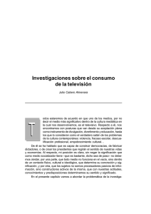 Investigaciones sobre el consumo de la televisión (PDF