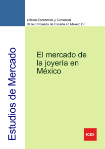 El mercado de la joyería en México