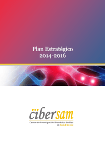 Plan Estratégico CIBERSAM 2014-2016