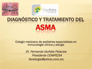 Diagnóstico y tratamiento del asma