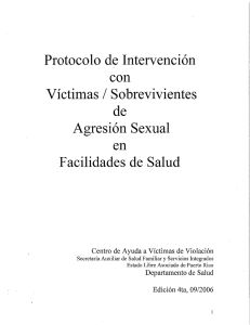Protocolo Intervencion con Agresion Sexual 2006