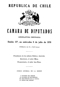 camara de diputados - Biblioteca del Congreso Nacional de Chile