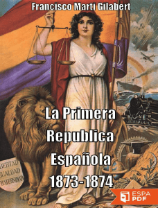 La Primera Republica Espanola 1 - Francisco Marti