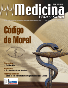 Medicina Septiembre 2007 - Colegio de Medicos Cirujanos Costa