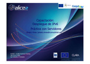 Servidores IPv6