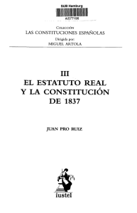 iii el estatuto real y la constitución de 1837