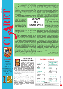 Revista nov`14 - Colegio Cardenal Larraona