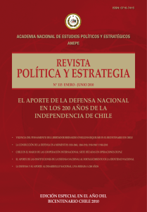 edición nº 115 - ANEPE – Academia Nacional de Estudios Políticos