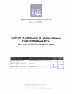 Untitled - el Registro de Entidades Técnicas de la SMA