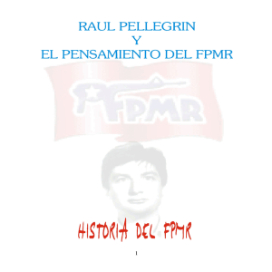 FPMR (CHILE) - Centro de Documentación de los Movimientos